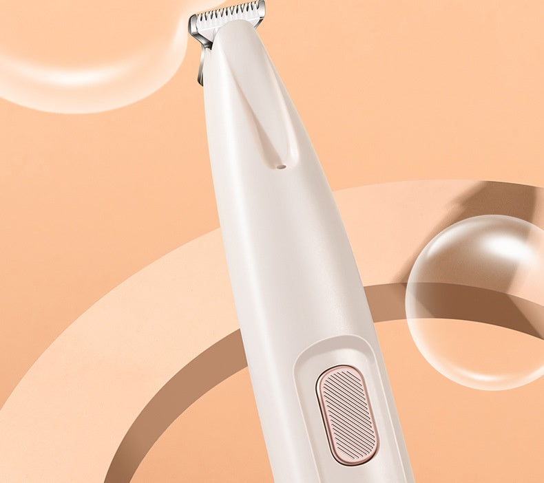 Smidig trimmer för hund & katt - LED ljus, tyst drift, vattentät för enkel pälsvård hemma