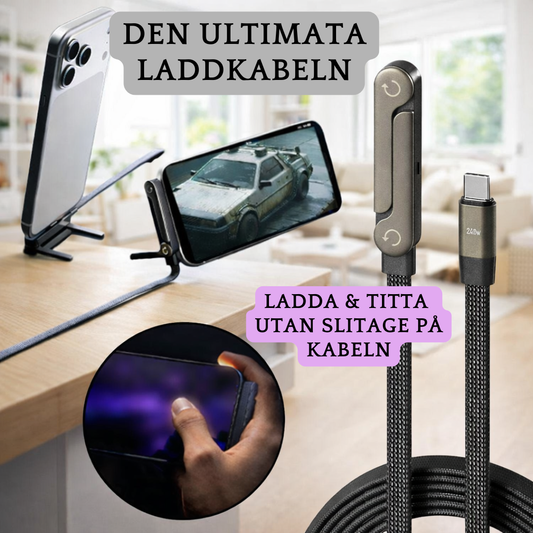 Vinklad Snabbladdare – Titta & Ladda